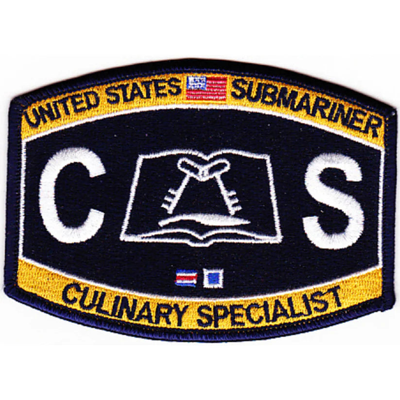 SUBMARINE CULINARY SPECIALIST CS RATING DECAL/STICKER