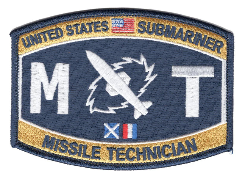 SUBMARINE MISSILE TECHNICIAN MT RATING DECAL/STICKER