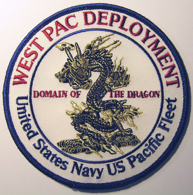 West PAC Deployment DECAL/STICKER