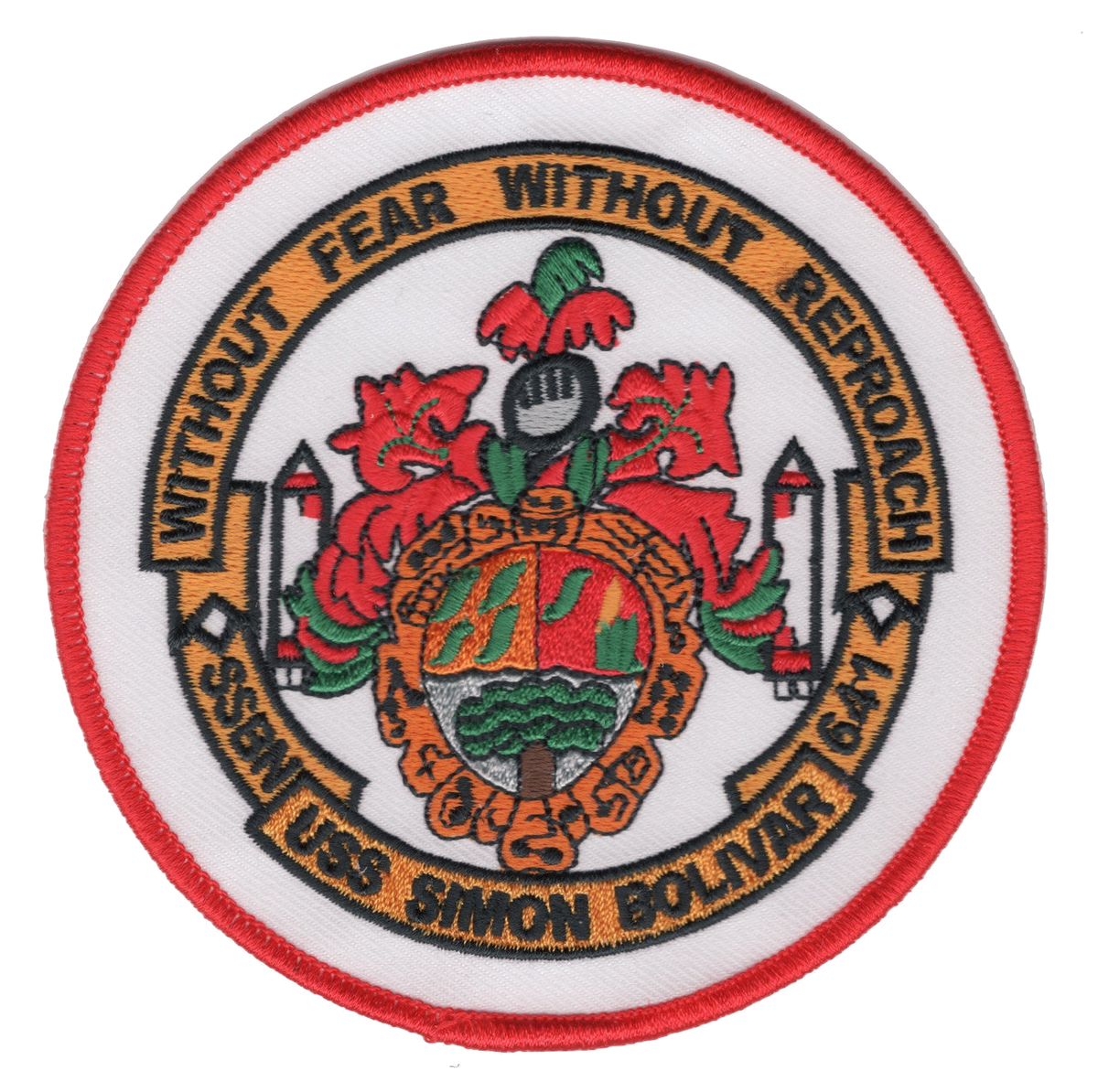 USS SIMON BOLIVAR SSBN 641 PATCH