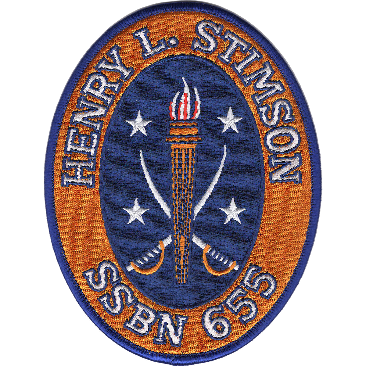 USS HENRY L STIMSON SSBN 655 PATCH