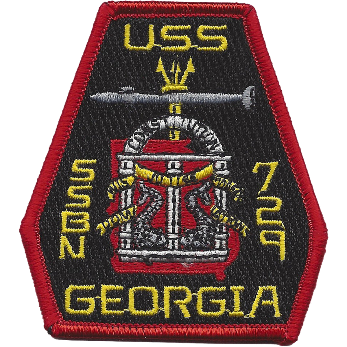 USS GEORGIA SSBN 729 PATCH