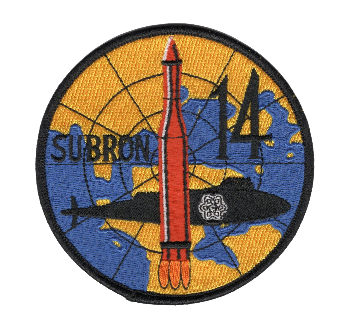 SUBMARINE SQUADRON FOURTEEN / SUBRON 14 PATCH