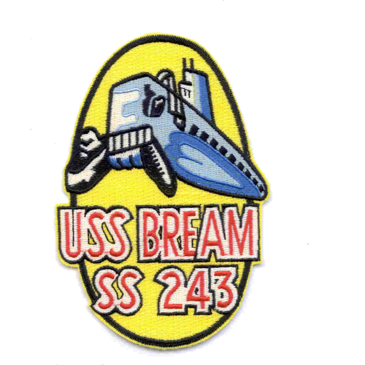 USS BREAM SS 243 PATCH