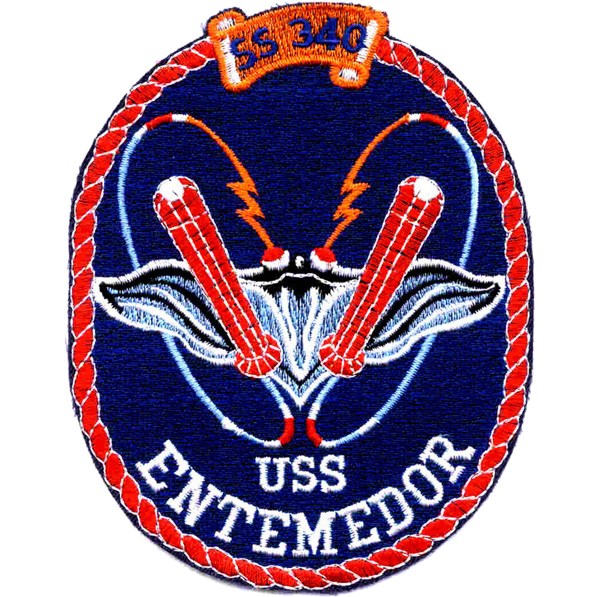 USS ENTEMDOR SS 340 PATCH