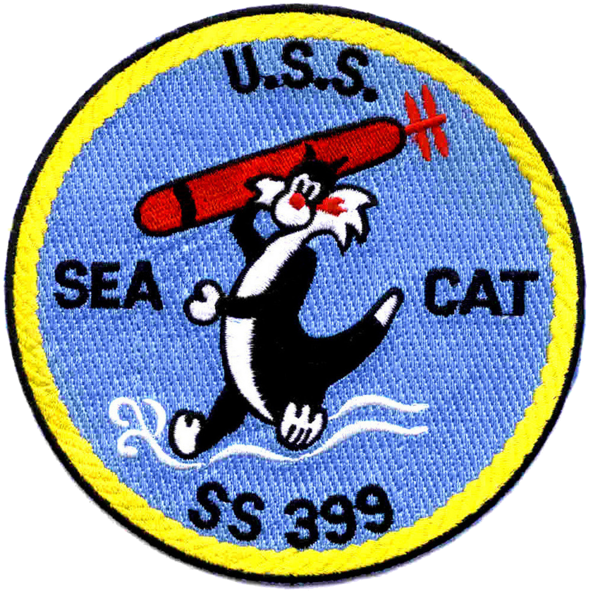 USS SEA CAT SS 399 PATCH