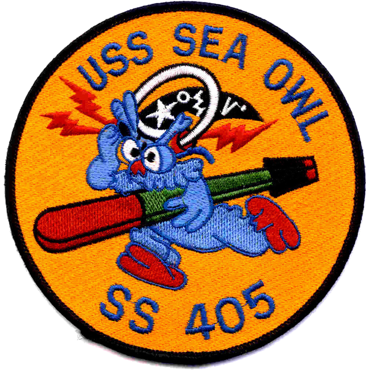 USS SEA OWL SS 405 PATCH
