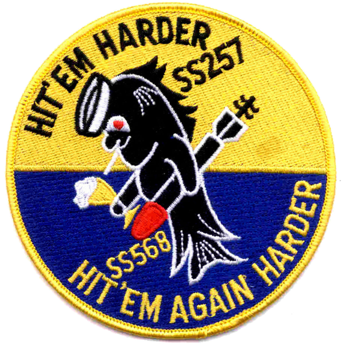 USS HARDER SS 568 PATCH