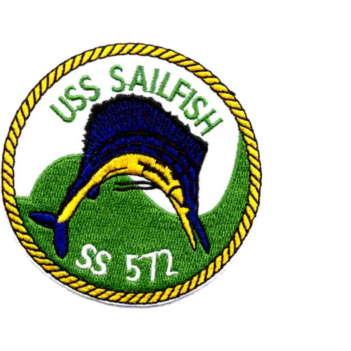 USS SAILFISH SS 572 PATCH