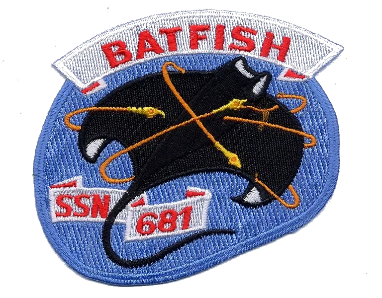 USS BATFISH SSN 681 PATCH collection thumbnail