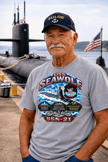 USS Seawolf SSN-21 Dynamic Clothing