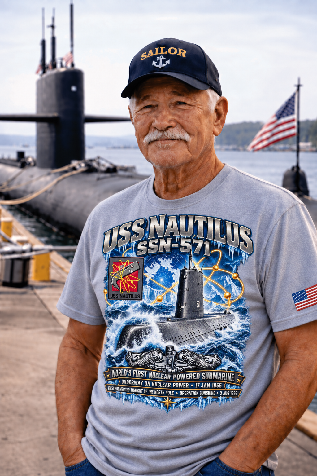 USS Nautilus SSN-571 Dynamic Clothing