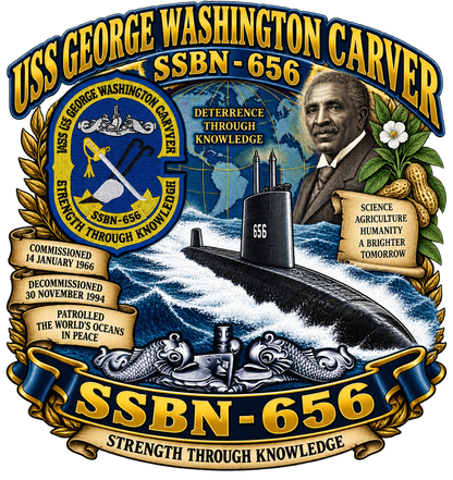 USS George Washington Carver SSBN - 656 Dynamic Clothing