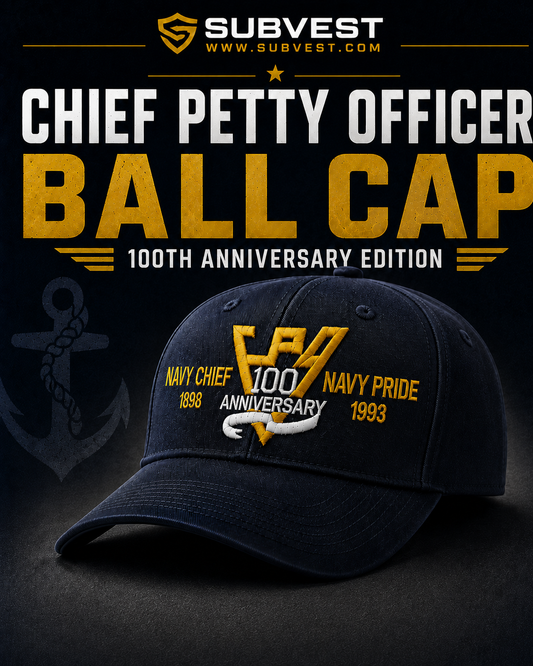 Chief Petty Officer CPO BALLCAP 100 Year Anniversary