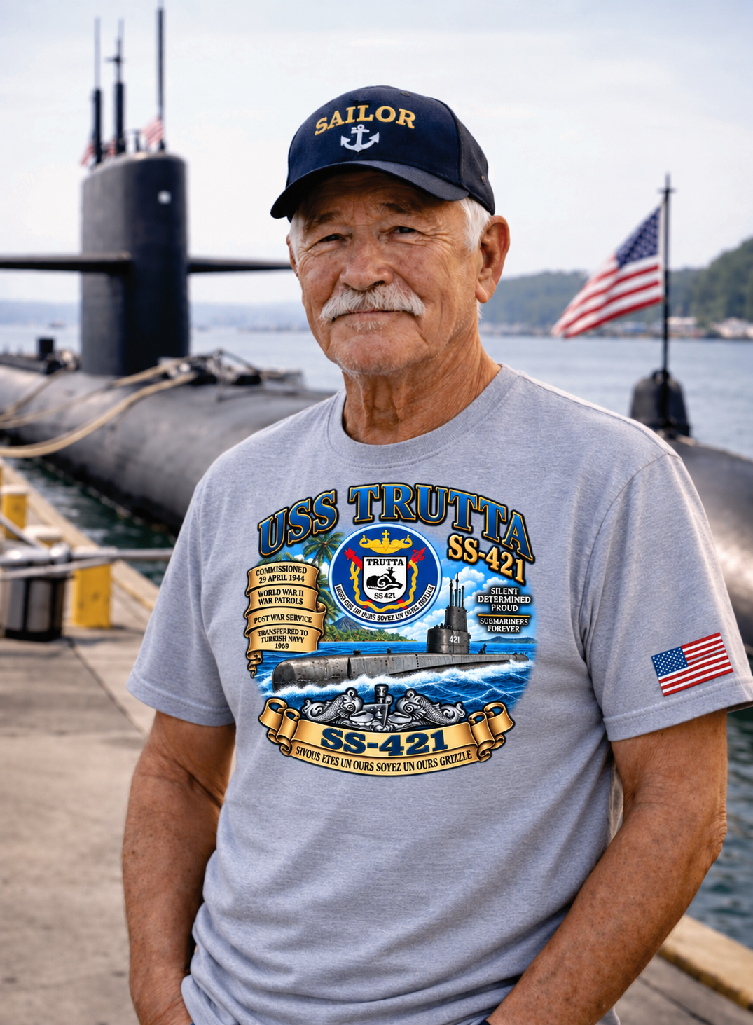 USS TRUTTA SS  - 451 Dynamic Clothing