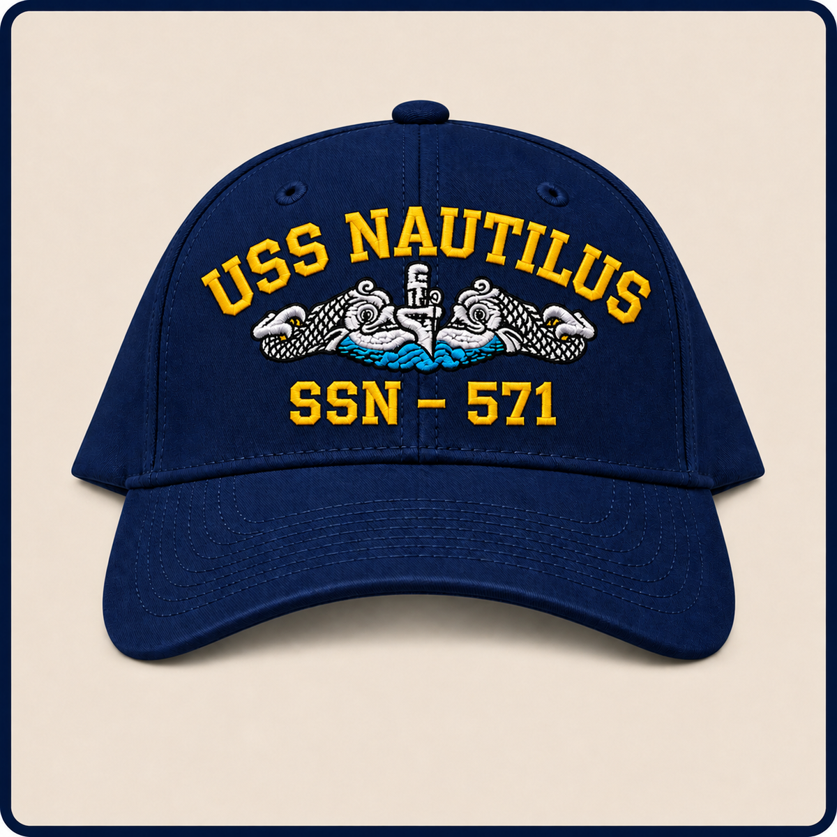 USS NAUTILUS SSN-571 HAT approved boat mockup