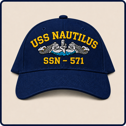 USS NAUTILUS SSN-571 HAT approved boat mockup