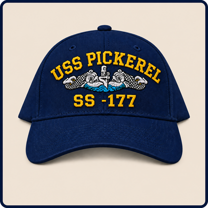 USS PICKEREL SS-177 HAT approved boat mockup