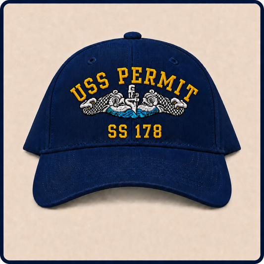 USS PERMIT SS-178 HAT approved boat mockup