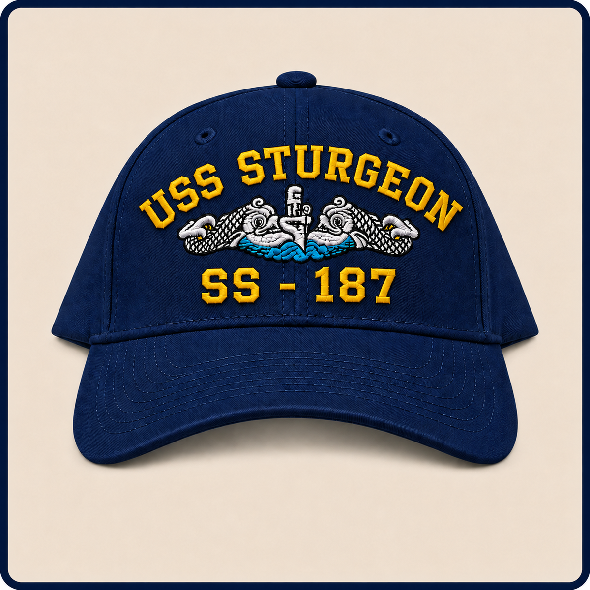 USS STURGEON SS-187 HAT approved boat mockup