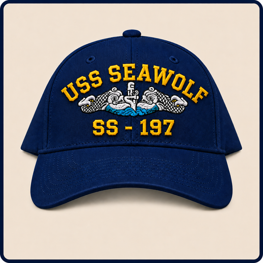 USS SEAWOLF SS-197 HAT approved boat mockup