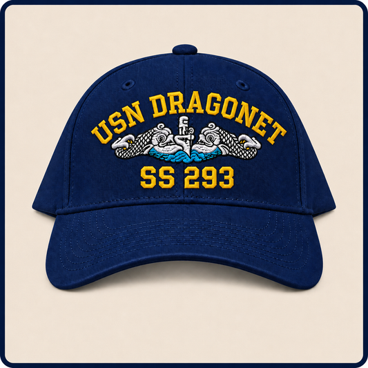 USS DRAGONET SS-293 HAT approved boat mockup