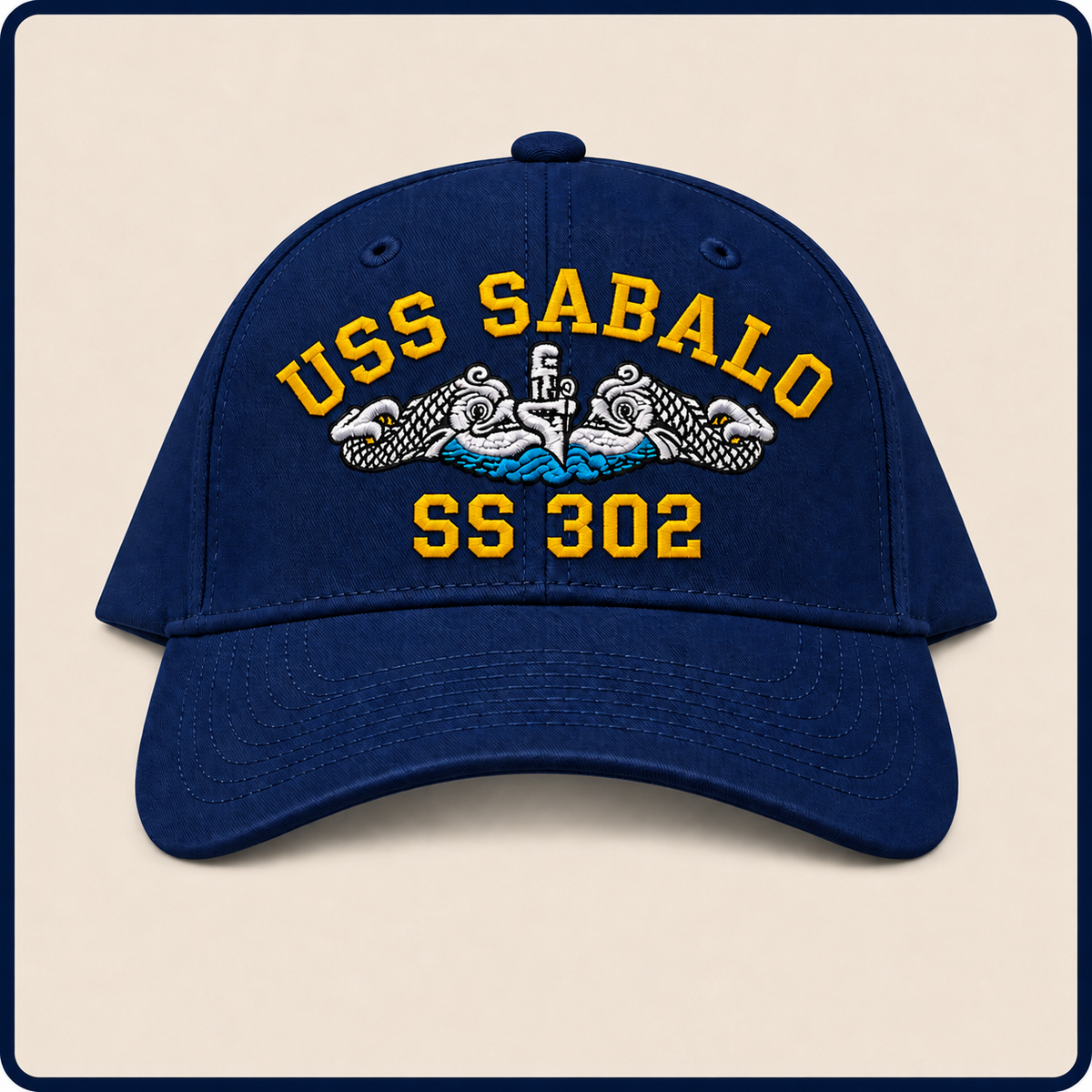 USS SABALO SS-302 HAT approved boat mockup
