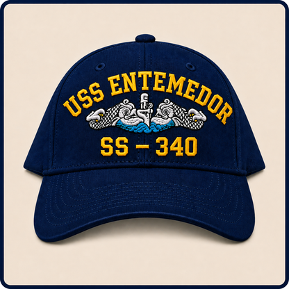 USS ENTEMEDOR SS-340 HAT approved boat mockup