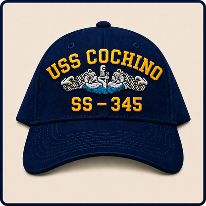 USS COCHINO SS-345 HAT approved boat mockup