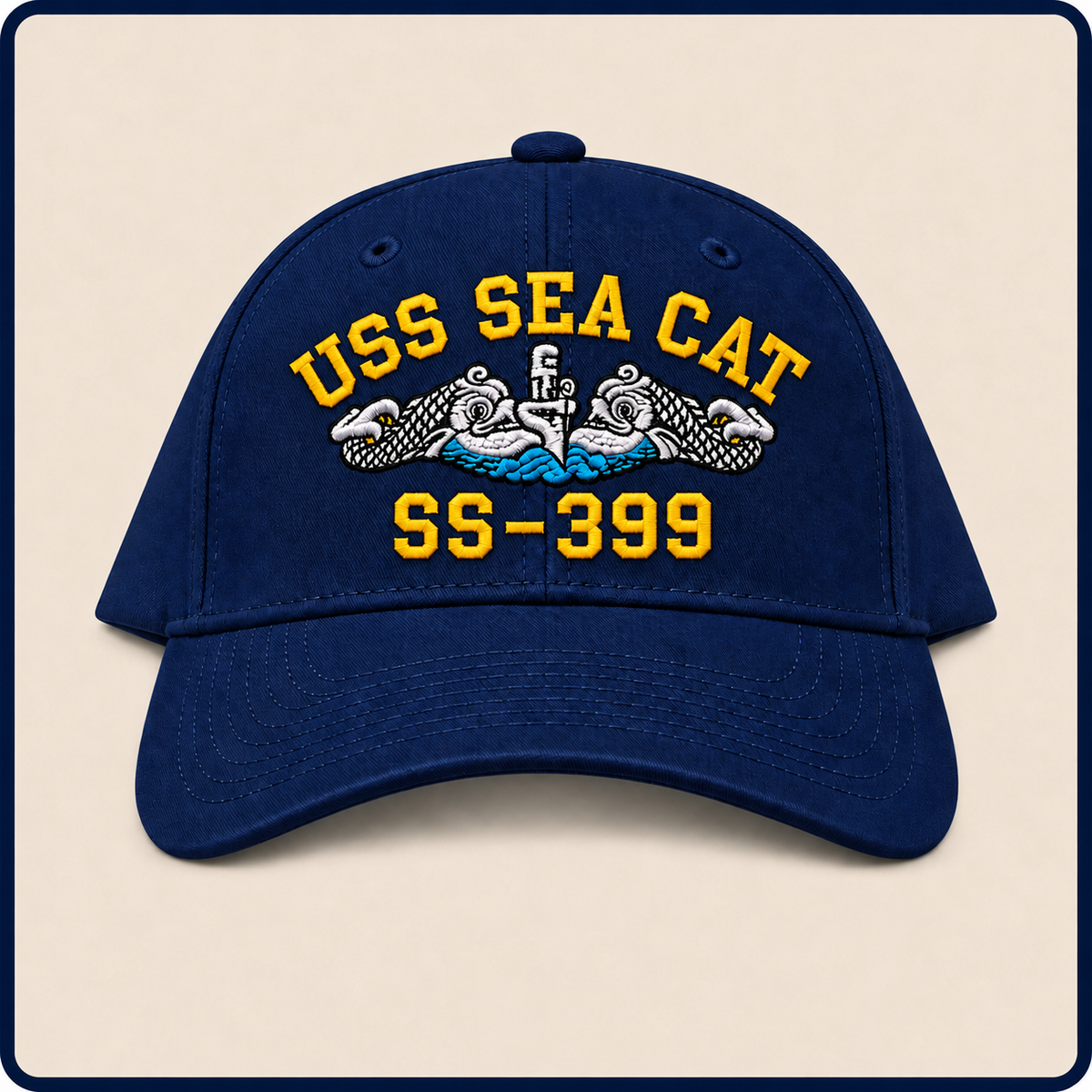 USS SEA CAT SS-399 HAT approved boat mockup