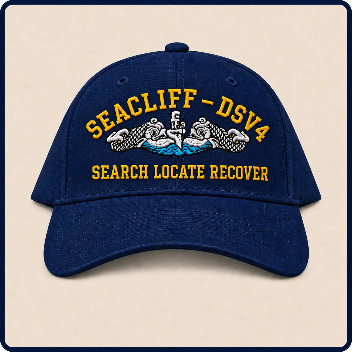 USS SEACLIFF DSV-4 HAT approved boat mockup