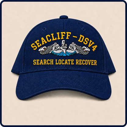 USS SEACLIFF DSV-4 HAT approved boat mockup