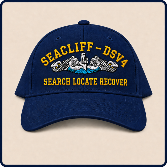 USS SEACLIFF DSV-4 HAT approved boat mockup