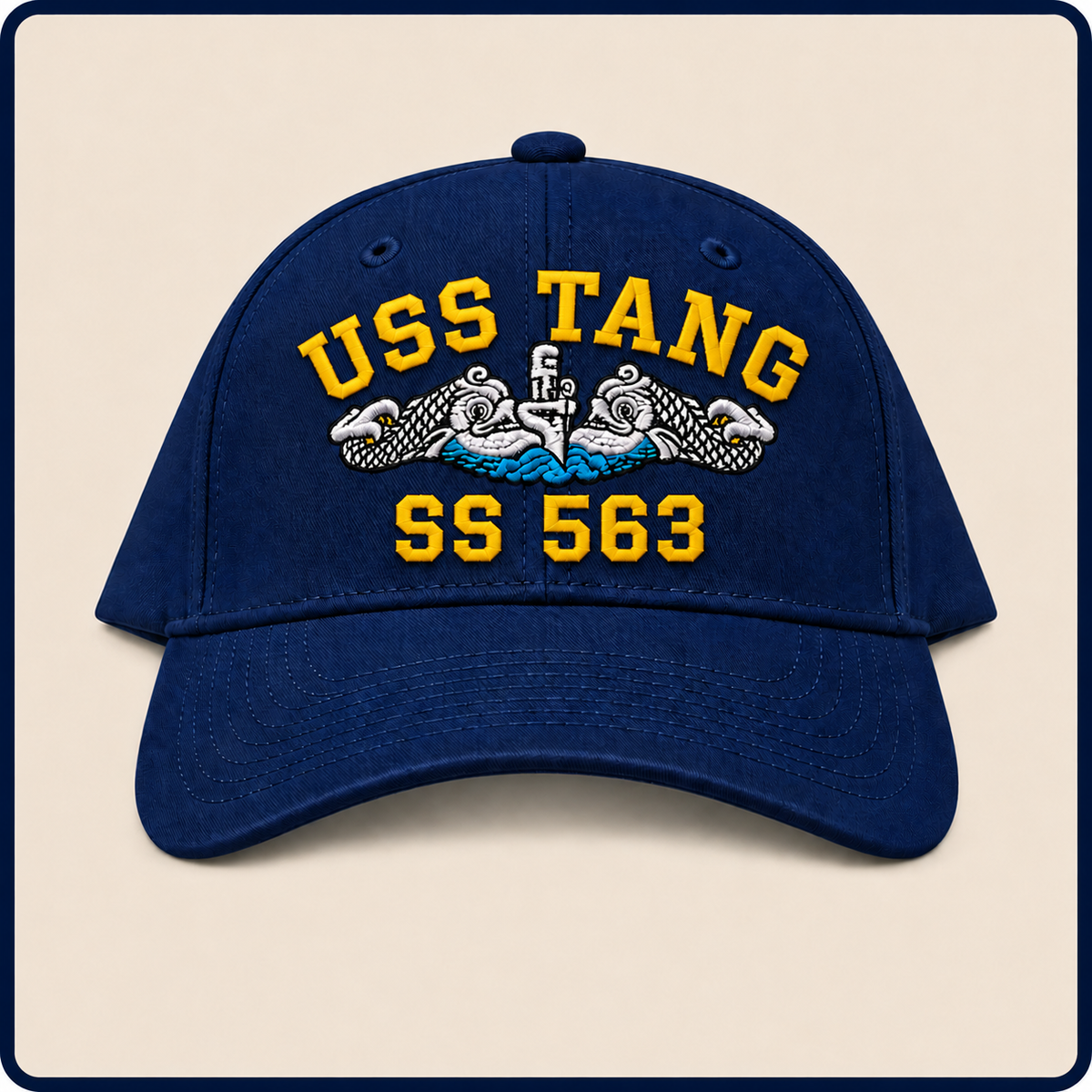 USS TANG SS-563 HAT approved boat mockup