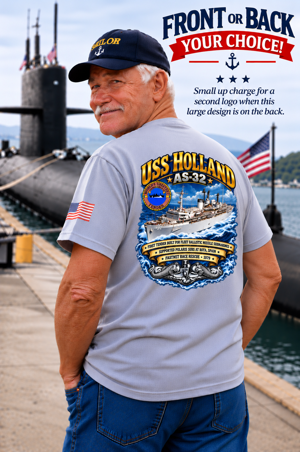 USS Holland AS -32 Dynamic Clothing