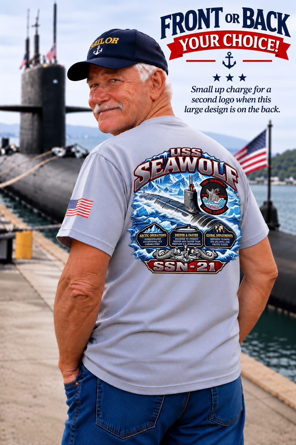 USS Seawolf SSN-21 Dynamic Clothing