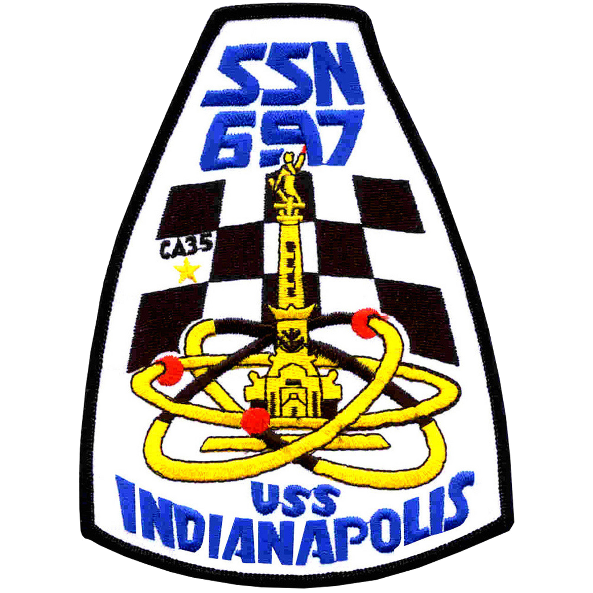 USS INDIANAPOLIS SSN 697 PATCH