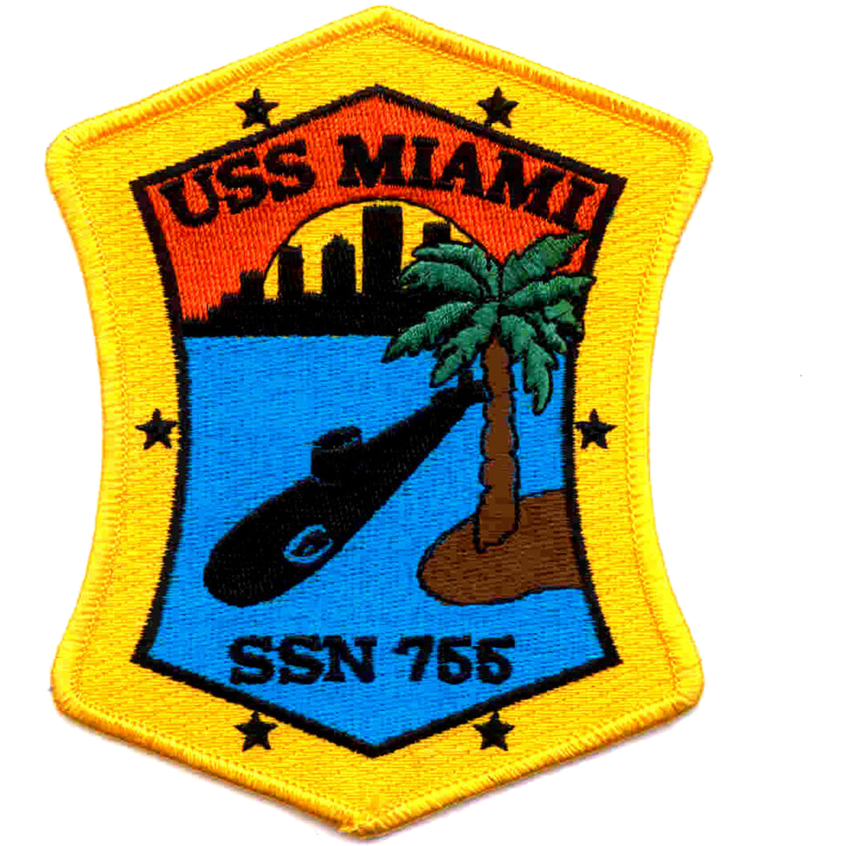 USS MIAMI SSN 755 PATCH
