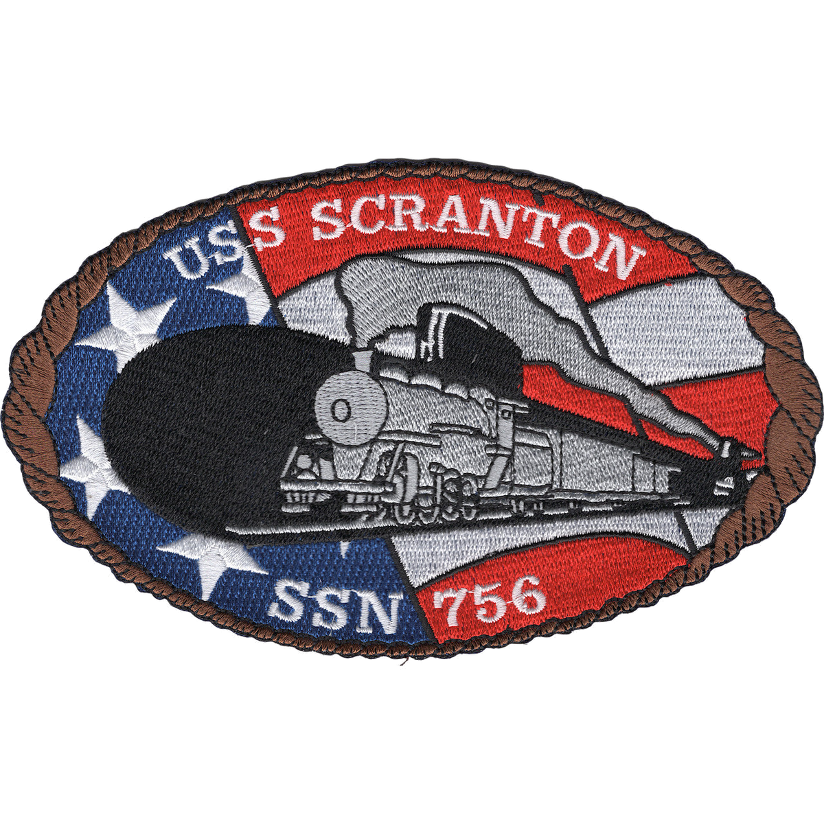 USS SCRANTON SSN 756 PATCH