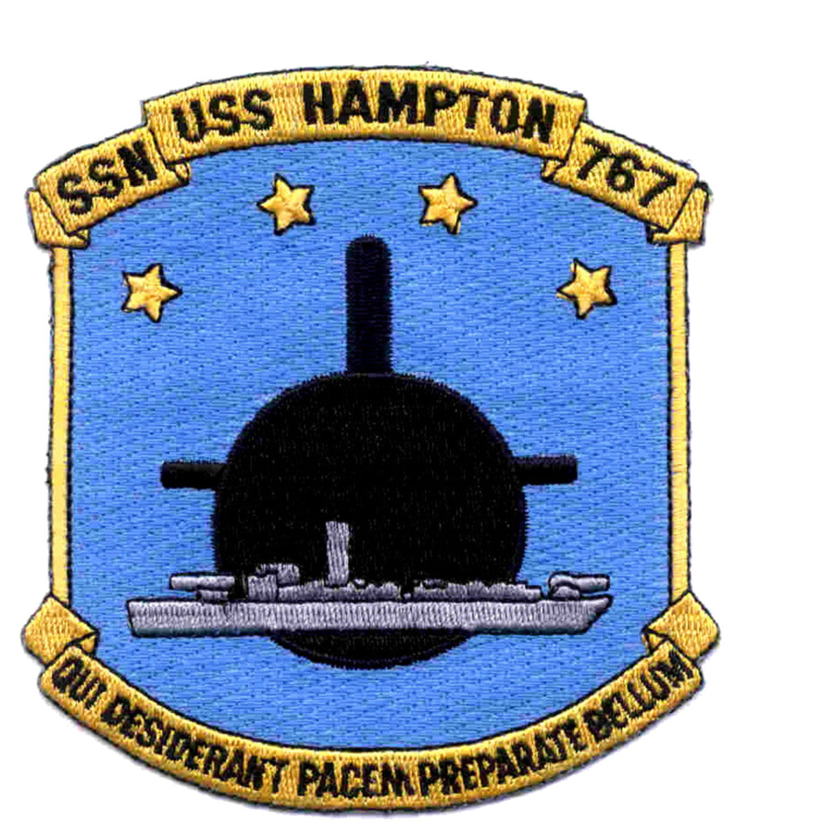 USS HAMPTON SSN 767 PATCH