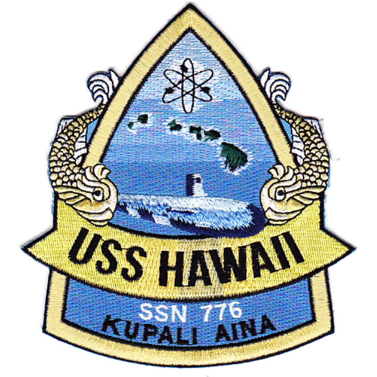 USS HAWAII SSN 776 PATCH