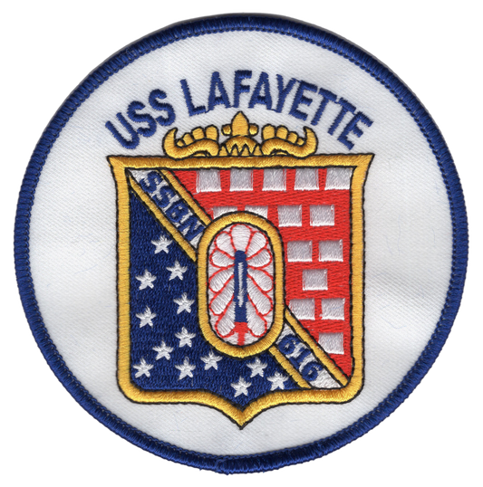 USS LAFAYETTE SSBN 616 PATCH collection thumbnail