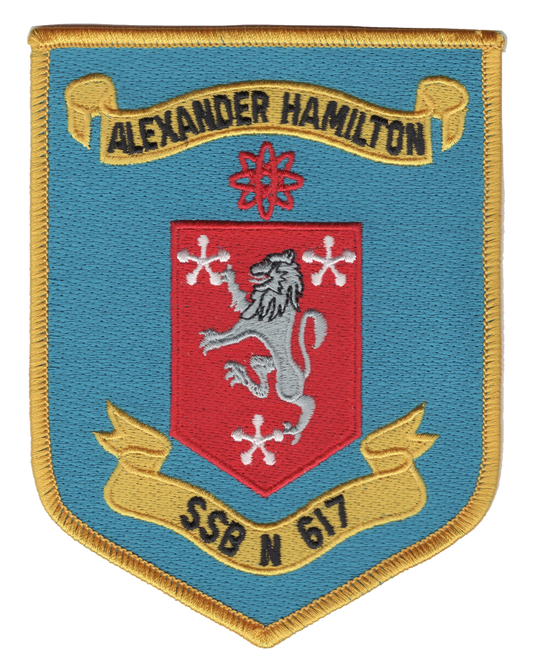 USS ALEXANDER HAMITON SSBN 617 PATCH collection thumbnail