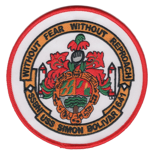 USS SIMON BOLIVAR SSBN 641 PATCH collection thumbnail