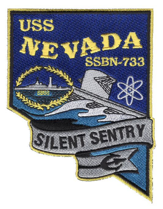 USS NEVADA SSBN 733 PATCH collection thumbnail