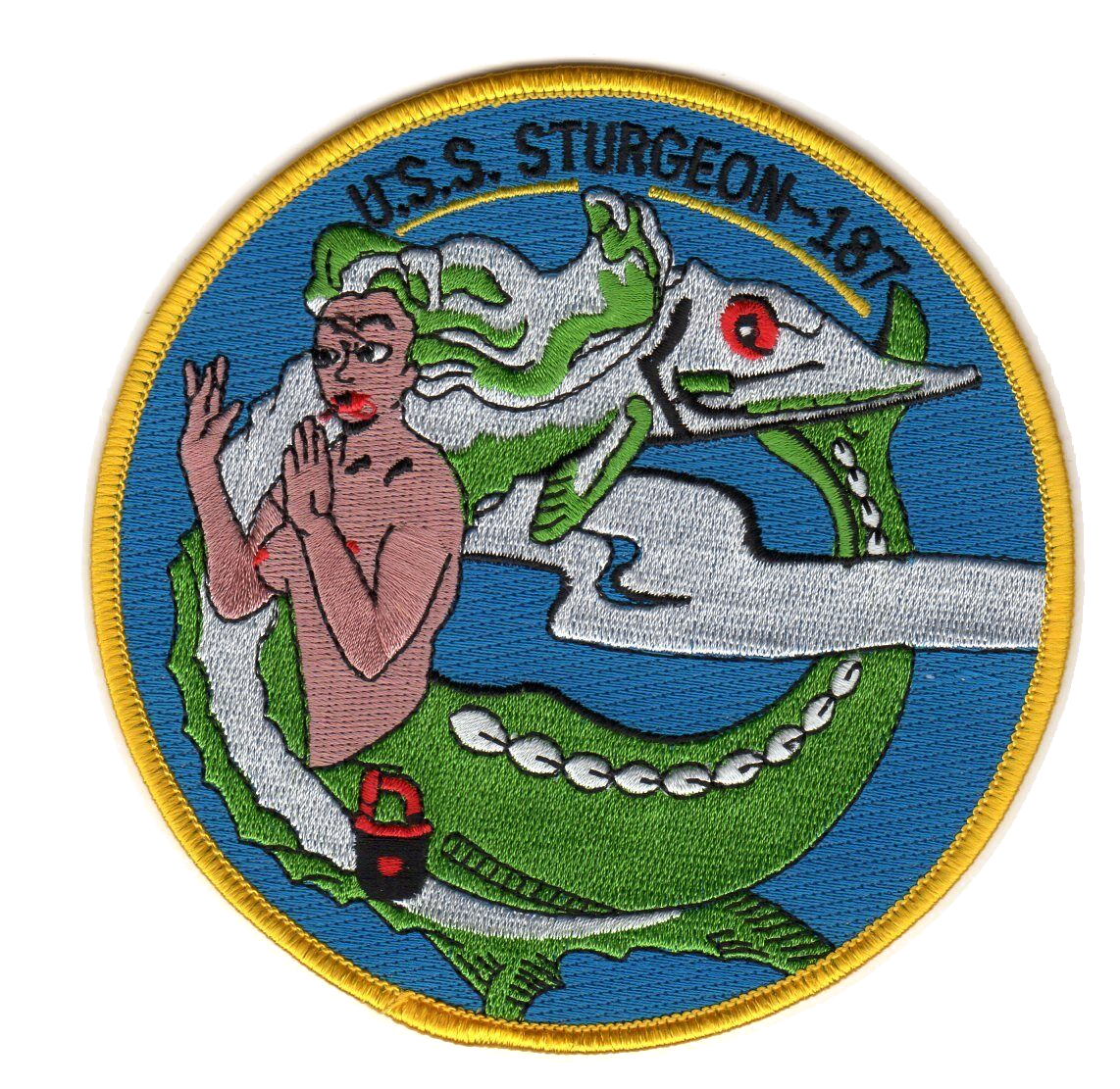 USS STURGEON SS 187 PATCH