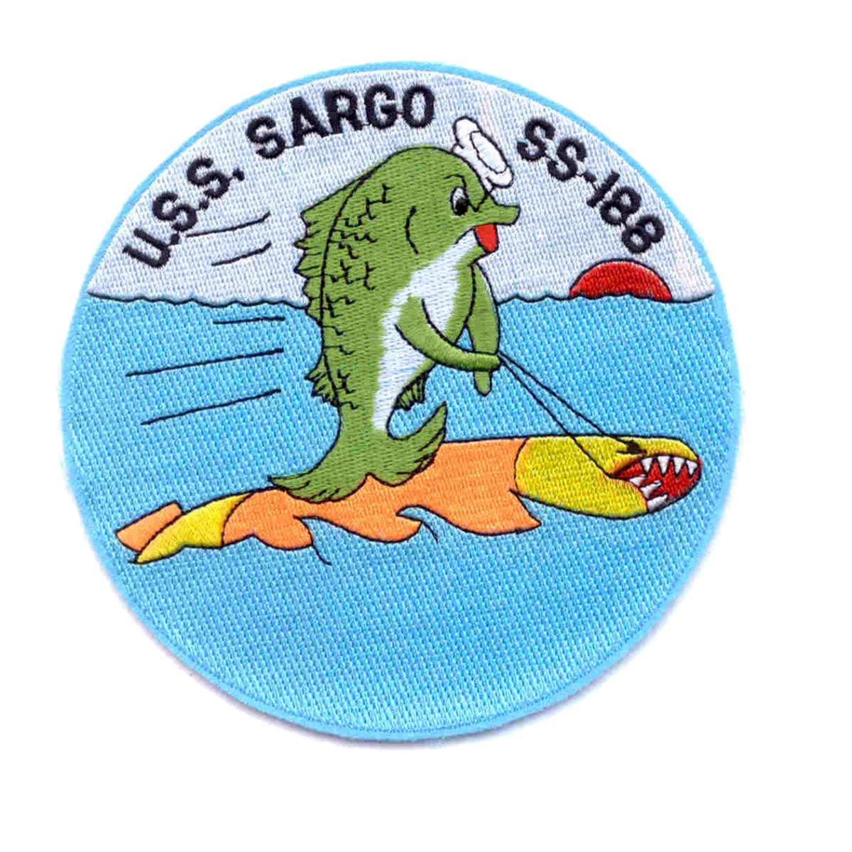USS SARGO SS 188 PATCH