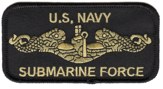 US NAVY Submarine Force Gold PATCH collection thumbnail