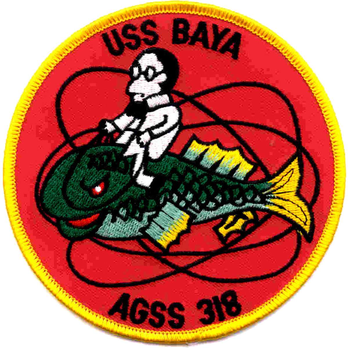 USS BAYA AGSS 318 PATCH