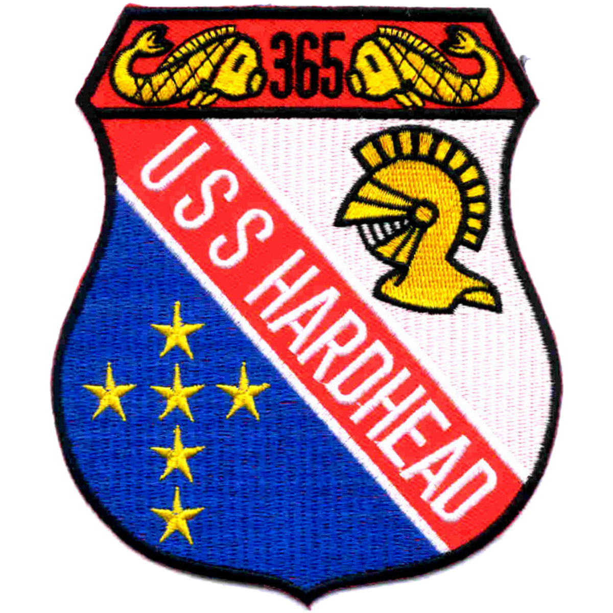 USS HARDHEAD SS 365 PATCH